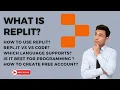 What is REPLIT SOFTWARE How to use it Best for coding Full tutorial