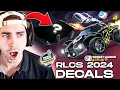 NEW RLCS 2024 ESPORT DECALS ARE HERE HONEST REVIEW Rocket League