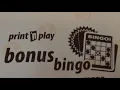 4 Bonus Bingo print n play Virginia Lottery