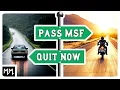 MSF Course What to Expect MOTORCYCLE LICENSE