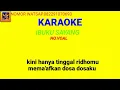 KARAOKE IBUKU SAYANG NO.VOCAL