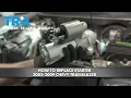 How to Replace Starter 2002-2009 Chevy Trailblazer 4 2L