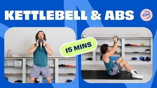 15 Minute Kettlebells & Abs | Joe Wicks Workouts