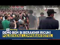 Download Lagu Mencekam! Demo Mahasiswa BEM SI di DPR Ricuh, Polisi Terluka Kena Lemparan Botol | NTV MORNING
