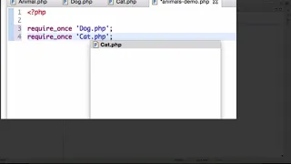 Activity 1 Part 5b - Abstract classes in PHP