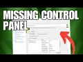 NVIDIA Control Panel Not Showing or Missing QUICK FIX