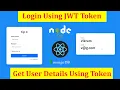 Login Register authentication in React using Node JS Mongo DB-2 and JWT Token Learn MERN Stack