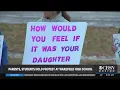 Parents Protest Student Returning To Wakefield High School