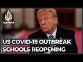 Trump pushing for schools to reopen experts warn against it