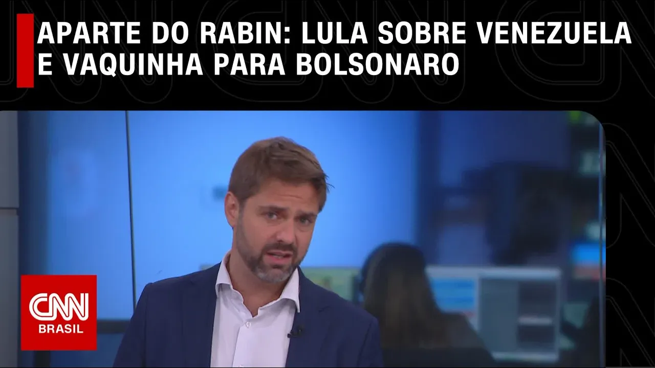 Aparte do Rabin: Lula sobre Venezuela e vaquinha para Bolsonaro | LIVE CNN