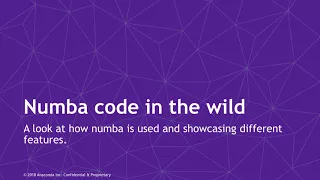 Accelerating Scientific Workloads with Numba - Siu Kwan Lam