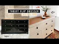 THRIFT FLIP DRESSER under 100 Styling Tips XO MaCenna