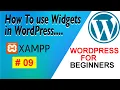 How to Use Widgets in WordPress In Hindi WordPress Widgets Tutorial Part-09