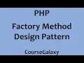 Factory Method Design Pattern In PHP