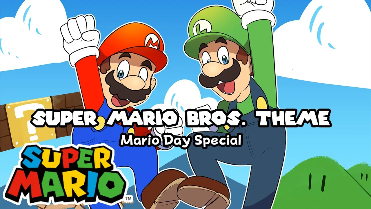 [MARIO DAY SPECIAL] Super Mario Bros. Theme WITH LYRICS - Super Mario Bros. Cover
