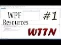 Tutorial WPF Application Resources C Creating And Using A Static Resource