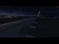 FSX Southwest 1098 San Diego - Albuquerque VATSIM Live