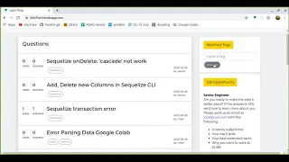 Cloning Stack Overflow