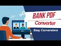 How To Easily Convert Bank PDF Statements to CSV