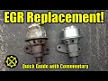 1987 - 1996 Ford F-150 How to Replace an EGR Valve Updated with Commentary