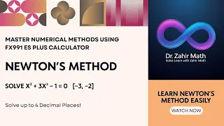 MA301 - Newton s Method Using Calculator
