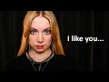 ASMR I like you Staring at You Anticipatory Close Up