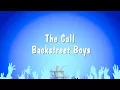 Download Lagu The Call - Backstreet Boys (Karaoke Version)