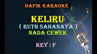 Download Keliru (Karaoke) Ruth Sahanaya, nada cewek F MP3