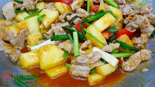 สามรสกลมกล่อม เปรี้ยว หวาน เค็ม ลงตัวสุดๆ! ผัดเปรี้ยวหวานหมูทรงเครื่อง เมนูโปรดของทุกคนในบ้าน