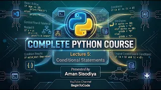 Lecture 5 Condition Statements