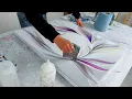 Download Lagu I Love this MIRRORED FLOW -  Abstract Acrylic Painting