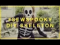 How to make a DIY Halloween Skeleton costume I Hubbub Campaigns