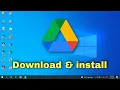How to download and install Google Drive on Windows 10 11