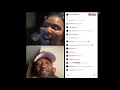 Jidion SINGS to LIZZO live on IG SHE WANTS HIM
