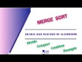 Merge Sort General Method Divide Conquer Technique Lec 22 Design Analysis of Algorithm