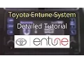 Toyota Entune System 2016 Detailed Tutorial Tech Help