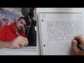 Writing the Entire Bee Movie Script by Hand