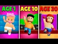 Ages 1-20 See Who is The BEST At Clutching in Stumble Guys