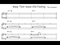 Keep That Same Old Feeling - The Crusaders Joe Sample Rhodes transcription