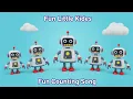 Lagu Five Little Robots 🤖🎵 | Fun Counting Song for Kids | Playful Nursery Rhyme