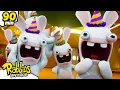Download Lagu The dreaded idiot commando 🙃🐰 | RABBIDS INVASION 🐰 | 90mn Compilation | Cartoon for kids