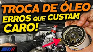 ERROS COMUNS NA TROCA DE ÓLEO DO MOTOR QUE PODEM CUSTAR CARO - PROJETO GOL