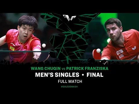 Download MP3 FULL MATCH | WANG Chuqin vs Patrick FRANZISKA | MS F | #SaudiSmash 2024