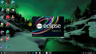 Java HelloWorld Program Using Eclipse Neon