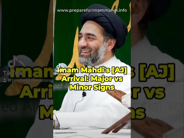 ⁣Imam Mahdi’s [AJ] Arrival: Major vs Minor Signs | Syed Ali Raza Rizvi #imammahdi #prophetmuhammad