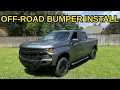 Full DIY Off-Road Front Bumper Installation -