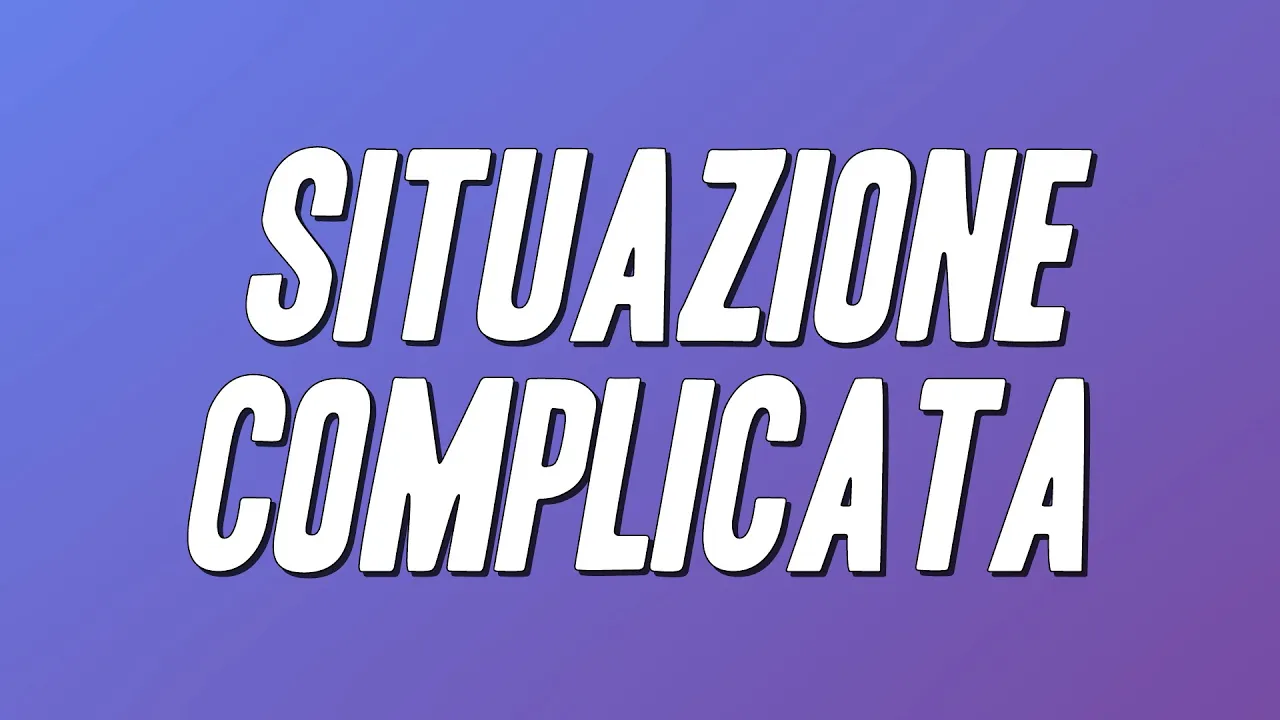 Lucio Corsi - Situazione complicata (Testo) Lucio Corsi - Situazione complicata (Testo)