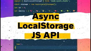 Node js AsyncLocalStorage Explained in 84 3 seconds