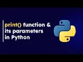 print Function Its Parameters in Python Bangla