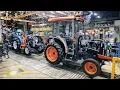 How Kubota Tractors Are Built in Japan Tsukuba Plant